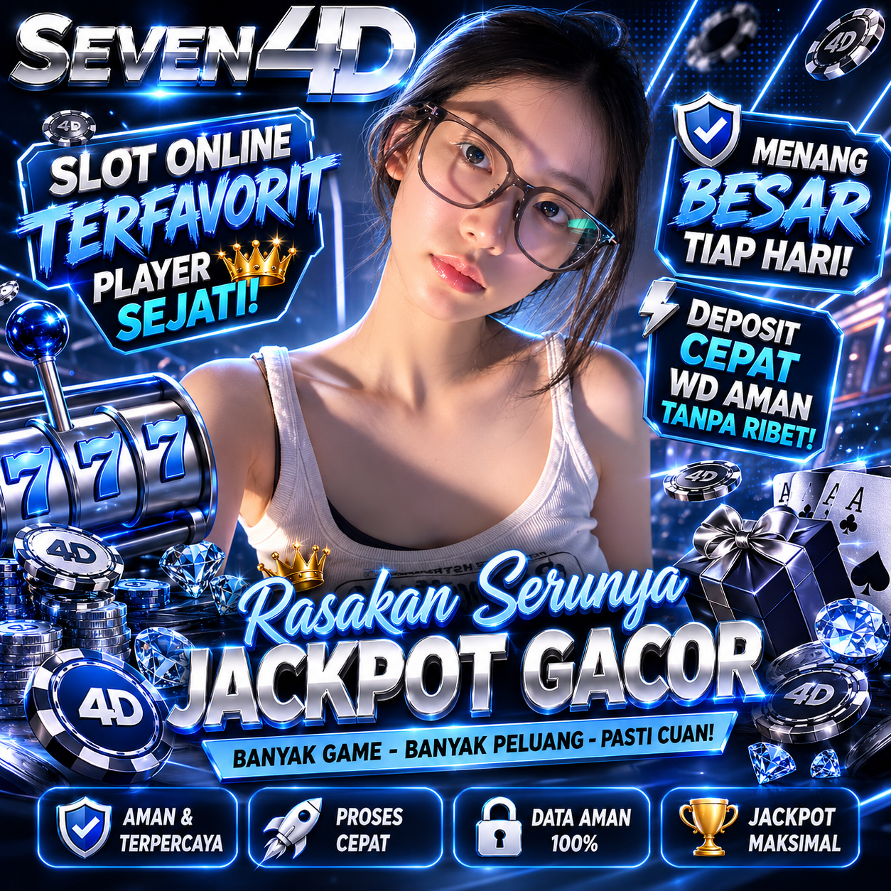 SEVEN4D Front Black 